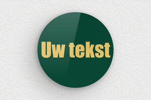 Groene plaat - Gegraveerd plexiglas - vert-or - none - nl-nl-groen-kleur-bord-001-4-1756802313368
