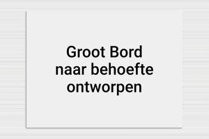 Grote Borden - Aluminium Dibond - custom - none - nl-nl-groot-bord-001-2-1756802801100