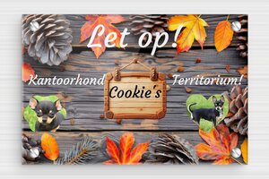 Honden bord - Straatbord 'Let op Hond' - custom - screws - nl-nl-hond-bord-001-1-1756799832278