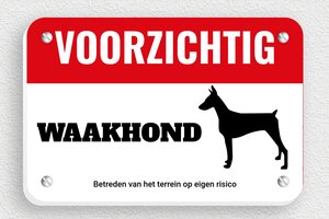 Portaal borden - Bord 'Voorzichtig, Waarhond' - custom - screws - nl-nl-hond-bord-001-3-1756805831211 Portaal borden - Bord 'Voorzichtig, Waarhond' - custom - screws - nl-nl-hond-bord-001-3-1756805831211