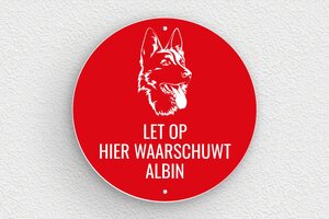 Rond Bord 'Waakhond' - rouge-blanc - screws - nl-nl-hond-bord-001-5-1756799688618 Rond Bord 'Waakhond' - rouge-blanc - screws - nl-nl-hond-bord-001-5-1756799688618