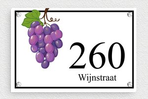 Adresborden - Geëxpandeerd PVC - custom - screws - nl-nl-huis-adres-bord-005-1-1756805812365