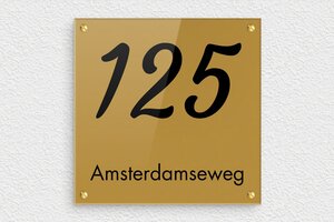 Adresborden - Gegraveerd plexiglas - or-fonce-noir - screws - nl-nl-huis-adres-bord-007-1-1756780440102