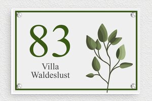 Naambordjes huis - Geëxpandeerd PVC - custom - screws - nl-nl-huis-bord-017-1-1756805795780