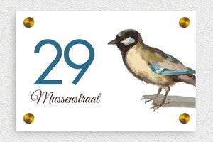 Dierenborden - Geëxpandeerd PVC - custom - screws-caps - nl-nl-huis-bord-dier-011-1-1756805878812