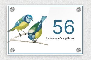 Dierenborden - Bedrukt plexiglas - custom - screws-caps - nl-nl-huis-bord-dier-013-1-1756780641866