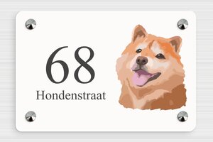 Dierenborden - Geëxpandeerd PVC - custom - screws-caps - nl-nl-huis-bord-dier-019-2-1756805866009