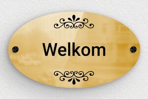 Messing naambordje voordeur - Ovaal Welkomstbord - poli-noir - screws-caps - nl-nl-huis-deur-bord-messing-003-3-1756808596865