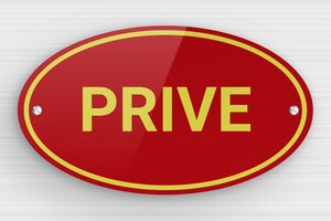 Plexiglas naambordje voordeur - Ovaal bord 'Privébezit' - rouge-jaune - screws - nl-nl-huis-deur-bord-plexi-002-4-1756803659038 Plexiglas naambordje voordeur - Ovaal bord 'Privébezit' - rouge-jaune - screws - nl-nl-huis-deur-bord-plexi-002-4-1756803659038