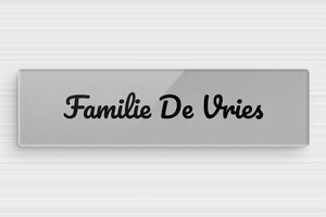 Naamplaatjes - Gegraveerd plexiglas - gris-noir - glue - nl-nl-huis-deur-bord-plexi-013-3-1756805330022