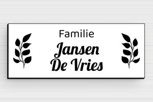 Naamplaatjes - Gegraveerd PVC - blanc-noir - glue - nl-nl-huis-deur-bord-pvc-006-3-1756804931650