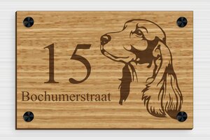 Houten huisnummerbord - Gegraveerd hout - chene - screws-caps - nl-nl-huisnummer-bord-hout-003-1-1756803468245