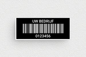Machineplaatjes - Gegraveerd PVC - noir-blanc - glue - nl-nl-industrie-barcode-005-3-1756722510002