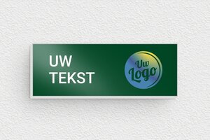 Kabelmarkering - Bedrukt aluminium  - vert-blanc - glue - nl-nl-industrie-bord-003-3-1756810279828