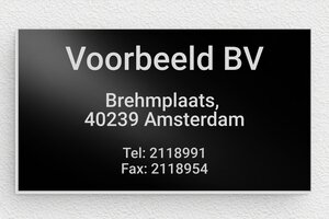 Borden per Sector / Branche - Bedrukt aluminium  - noir-blanc - glue - nl-nl-industrie-sector-002-3-1756809822592
