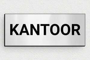 Bedrijf Naamborden Kantoordeur - PVC kantoornaambord - gris-brillant-noir - glue - nl-nl-kantoor-bord-008-1-1756723976181