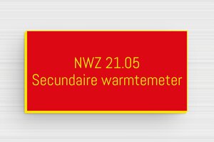 Typeplaatje - Gegraveerd PVC - rouge-jaune - magnetic - nl-nl-kenn-zeichen-bord-002-3-1756800755936 Typeplaatje - Gegraveerd PVC - rouge-jaune - magnetic - nl-nl-kenn-zeichen-bord-002-3-1756800755936