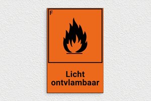 Waarschuwingsborden - Brandbaar Bord - orange-noir - glue - nl-nl-licht-ontvlambaar-004-3-1756723570810