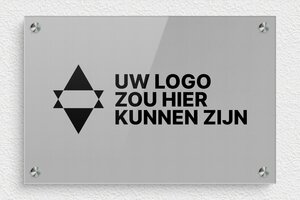 bedrijfsborden met Logo - Gegraveerd plexiglas - gris-noir - screws-spacer - nl-nl-logo-009-1-1756723850296 bedrijfsborden met Logo - Gegraveerd plexiglas - gris-noir - screws-spacer - nl-nl-logo-009-1-1756723850296