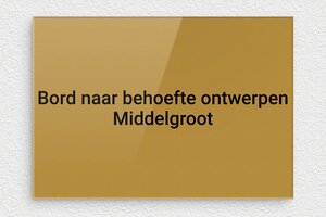 Borden op Afmeting - Gegraveerd plexiglas - or-fonce-noir - none - nl-nl-middelgroot-bord-002-3-1756802941735