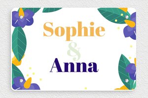 Naambordje voordeur - Geëxpandeerd PVC - custom - screws - nl-nl-naam-schild-004-1-1756806166808