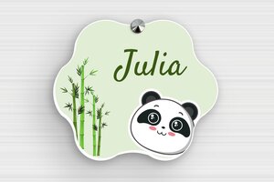 Naambordje voordeur - Geëxpandeerd PVC - custom - screws-caps - nl-nl-naam-schild-009-1-1756806183114