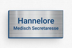 Apotheek Badges - Badge Gegraveerd PVC - acier-bleu - badge - nl-nl-naambord-012-3-1756799651514