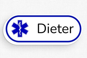 Ovale Plaat - Badge Geëxpandeerd PVC - custom - badge - nl-nl-naambordje-003-5-1756806253097