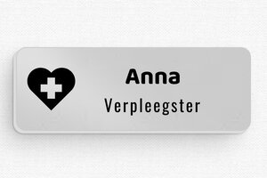 Badges met Magneet - Badge Bedrukt aluminium  - anodise-noir - badge - nl-nl-naambordje-030-3-1756809398885
