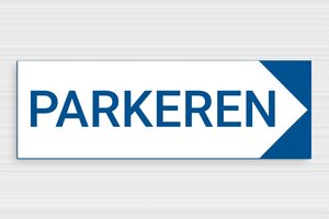 Pijlvormige Plaat - Parkeerbord - blanc-bleu - glue - nl-nl-parkeren-001-1-1756799920780