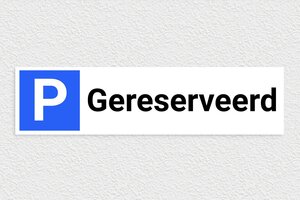 Parkeerborden - Parkeerbord voor leveringsservice rechts - custom - glue - nl-nl-parkeren-004-2-1756806492598