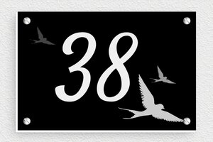 Dierenborden - Geëxpandeerd PVC - custom - screws - nl-nl-plaque-huis-dieren-008-1-1756805881461