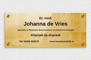 Messing bedrijfsborden - Bedrukte messing - poli-noir - screws-caps - nl-nl-praktijk-bord-messing-003-3-1756808249526