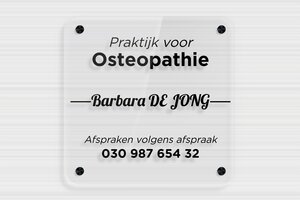 Plexiglas Borden - Transparant plexiglas - transparent - screws-spacer - nl-nl-praktijk-bord-plexi-trans-016-3-1756805270158