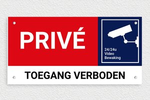 Bord 'Privéterrein onder videobewaking' - custom - screws - nl-nl-prive-bord-040-1-1756805933383 Bord 'Privéterrein onder videobewaking' - custom - screws - nl-nl-prive-bord-040-1-1756805933383