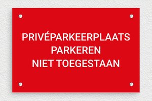 Verbodsborden - Privéparkeerplaats-bord - rouge-blanc - screws - nl-nl-prive-parkeerplaats-013-1-1756723412919