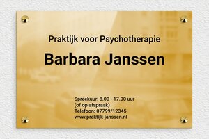 Bedrijfsnaamborden Psycholoog - Bedrukte messing - poli-noir - screws-caps - nl-nl-psycho-praktijk-bord-001-1-1756808005378 Bedrijfsnaamborden Psycholoog - Bedrukte messing - poli-noir - screws-caps - nl-nl-psycho-praktijk-bord-001-1-1756808005378