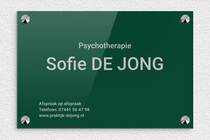 Bedrijfsnaamborden Psycholoog - Gegraveerd plexiglas - vert-argent - screws-caps - nl-nl-psycho-praktijk-bord-005-1-1756800898956 Bedrijfsnaamborden Psycholoog - Gegraveerd plexiglas - vert-argent - screws-caps - nl-nl-psycho-praktijk-bord-005-1-1756800898956