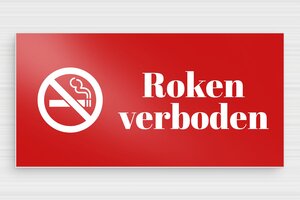 Verbodsborden - Bord 'Roken verboden' - rouge-blanc - glue - nl-nl-roken-verboden-007-1-1756810151281