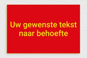 Rode plaat - Gegraveerd PVC - rouge-jaune - none - nl-nl-rood-kleur-bord-003-1-1756802424752 Rode plaat - Gegraveerd PVC - rouge-jaune - none - nl-nl-rood-kleur-bord-003-1-1756802424752