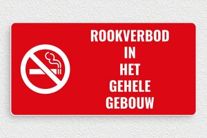 Verbodsborden - Bord 'Roken in de ruimtes verboden' - rouge-blanc - glue - nl-nl-rookverbod-gebouw-005-0-1756723403214