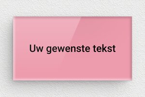 Roze plaat - Bedrukt plexiglas - custom - none - nl-nl-roze-kleur-bord-001-3-1756802359744