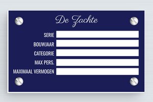 Naambord boot - Gegraveerd PVC - bleu-marine-blanc - screws - nl-nl-scheepsbouwer-plaat-004-1-1756721386877 Naambord boot - Gegraveerd PVC - bleu-marine-blanc - screws - nl-nl-scheepsbouwer-plaat-004-1-1756721386877