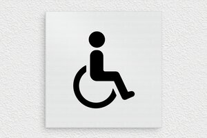 Aluminium Borden - Aluminium Bord Toegankelijkheid - brosse-noir - glue - nl-nl-schild-aluminium-008-1-1756809669081