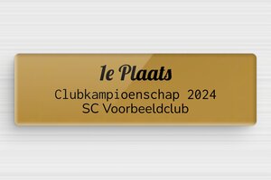Plexiglas Borden - Gegraveerd plexiglas - or-fonce-noir - glue - nl-nl-sport-beker-bord-001-5-1756800975510
