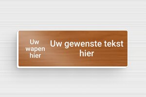 Tekstlabels trofeeen - Gegraveerd PVC - poirier-blanc - none - nl-nl-sport-trofee-schild-004-5-1756801029098