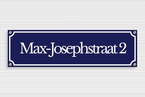 Straatnaamborden - Geëxpandeerd PVC - custom - screws-spacer - nl-nl-straat-bord-001-3-1756800035777