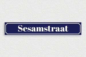 Straatnaamborden - Decoratiebord 'Bailey's Straat' - bleu-marine-blanc - none - nl-nl-straat-bord-002-5-1756800053140