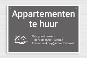 Borden "te huur" - Gegraveerd PVC - gris-souris-blanc - holes-only - nl-nl-te-huur-bord-002-4-1756800704501 Borden "te huur" - Gegraveerd PVC - gris-souris-blanc - holes-only - nl-nl-te-huur-bord-002-4-1756800704501