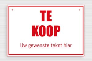 Borden "Te Koop" - Gegraveerd PVC - blanc-rouge - holes-only - nl-nl-te-koop-bord-002-3-1756800650645 Borden "Te Koop" - Gegraveerd PVC - blanc-rouge - holes-only - nl-nl-te-koop-bord-002-3-1756800650645